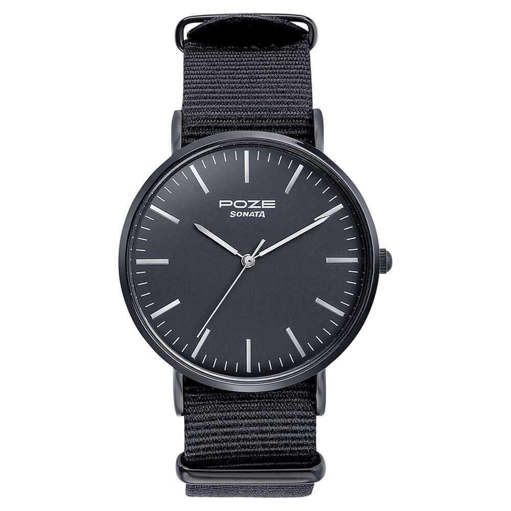 RS Collections Black Nato Nylon watch strap,Wrist Watch Nylon Strap,Watch  22 mm Fabric Watch Strap Price in India - Buy RS Collections Black Nato Nylon  watch strap,Wrist Watch Nylon Strap,Watch 22 mm