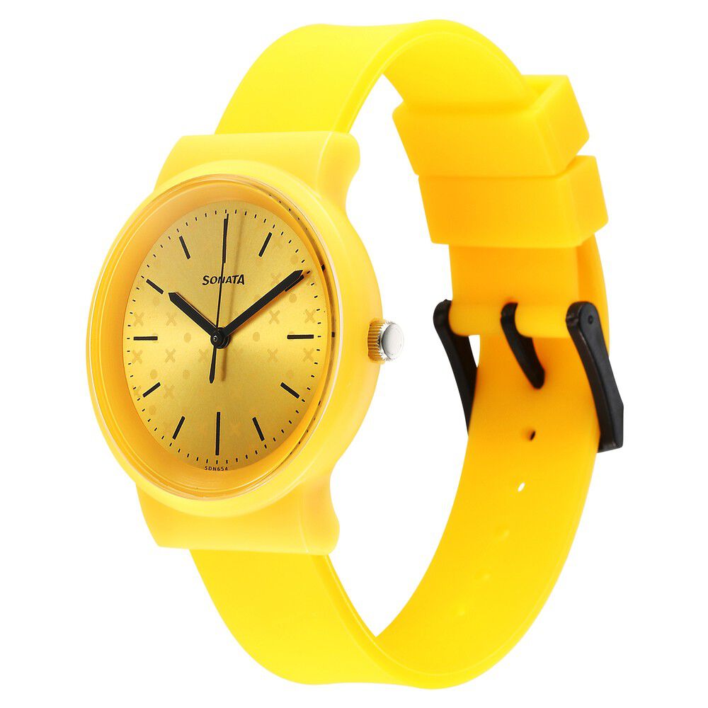 Fastrack Fastrack Women Silicon Digital Yellow watch - 68003PP02 - Zakarto