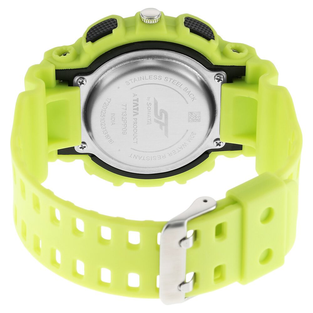 Buy Online SF Digital Dial Plastic Strap Watch for Men - nr77033pp04 | Titan