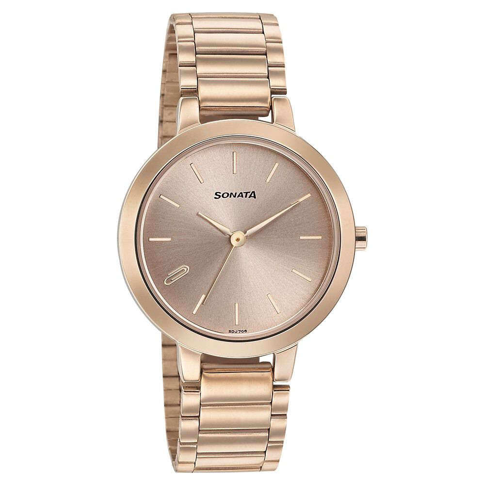 Fossil Luric Rose Gold Watch - automatic Timepiece for Her | 7AA Premium  Collection - 1stcopywatch