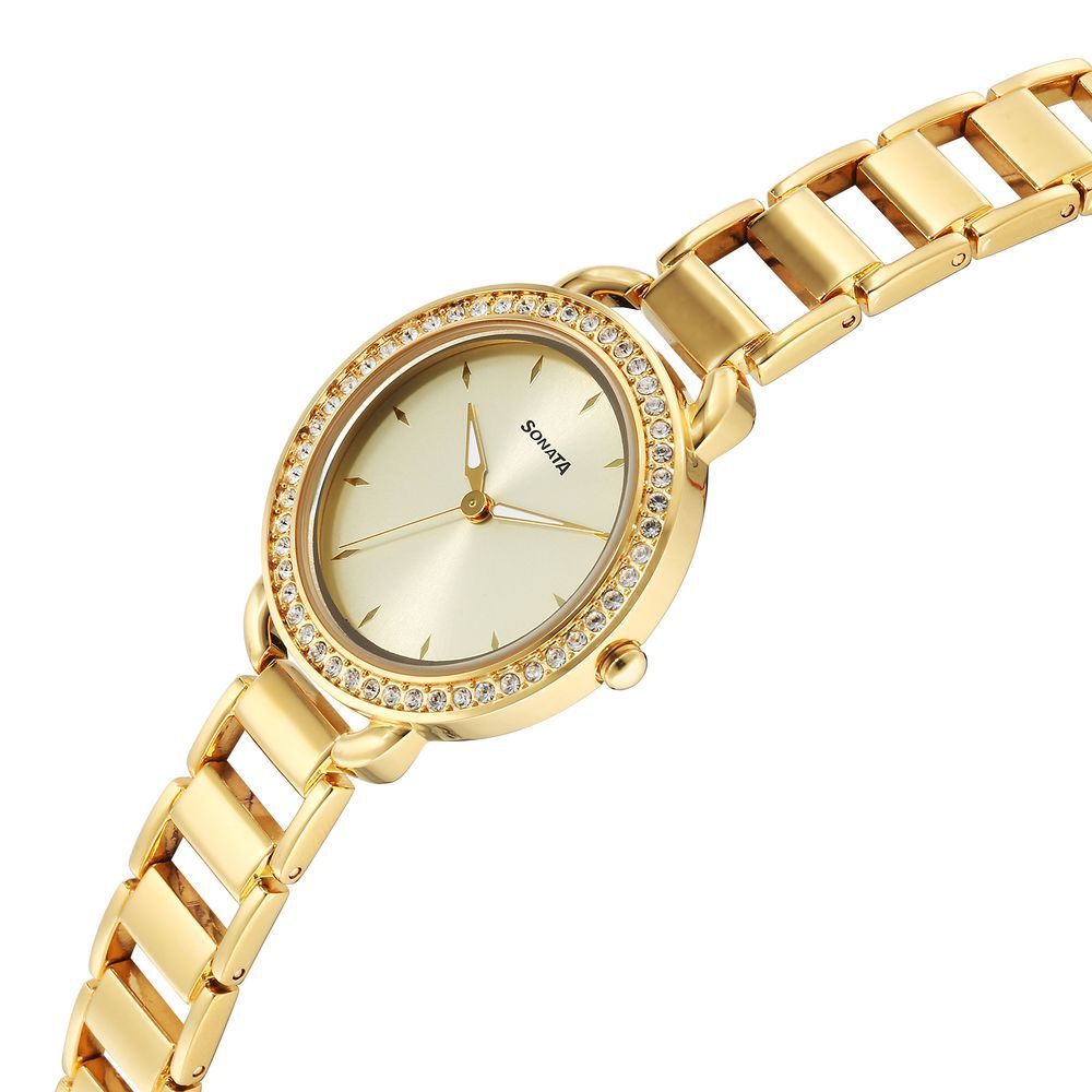 Buy Sonata Pankh Women White Analogue Watch 8114YM06 - Watches for Women  5570746 | Myntra