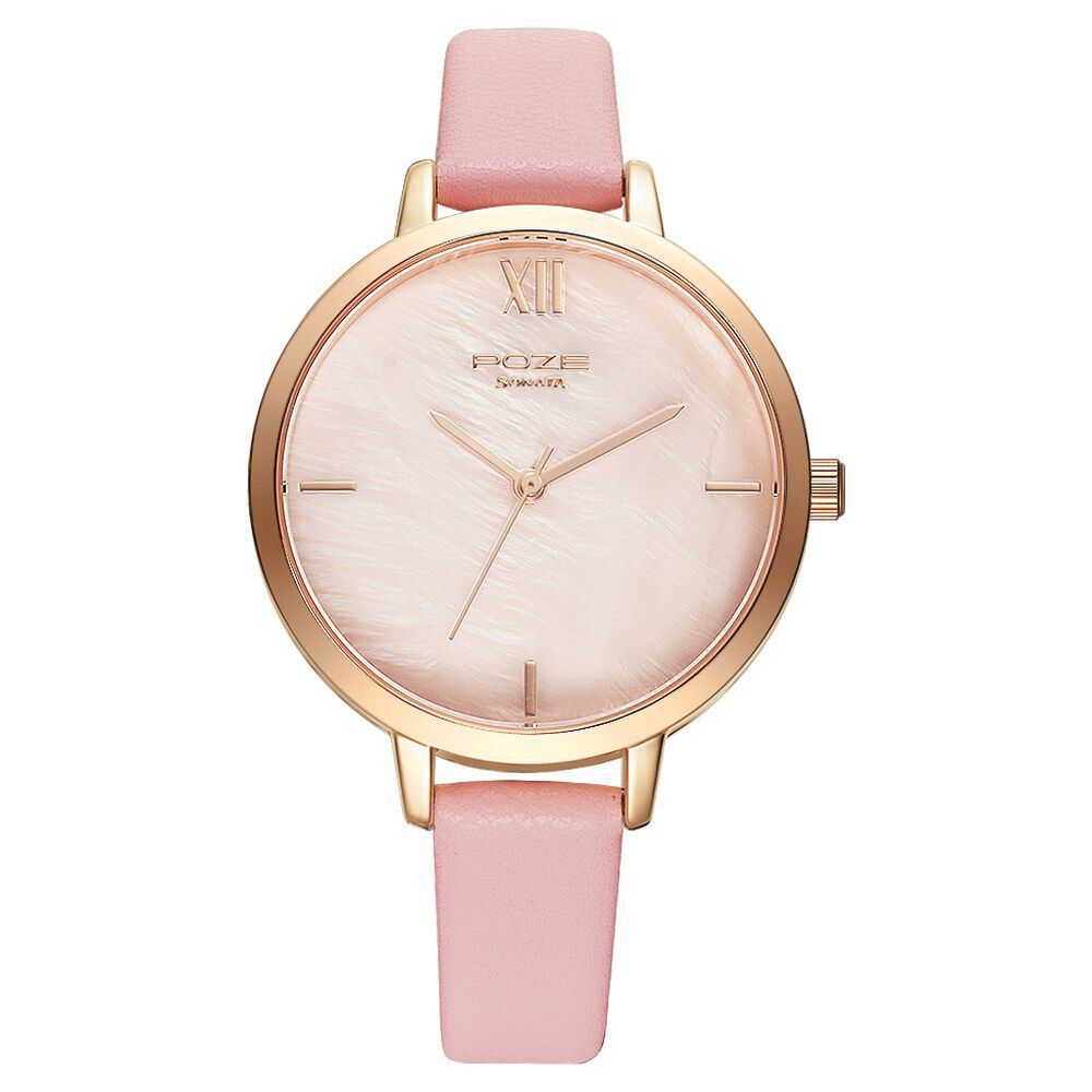 Buy ALRIC Pink & Gold Analog Pink Dial Pink Strap Watch for Women & Girls  Online at Best Prices in India - JioMart.