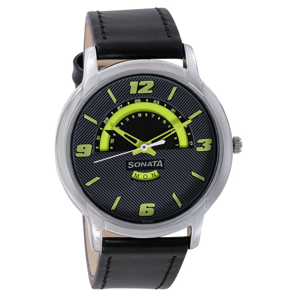 Sonata Sleek Analog Grey Dial Men's Watch-NN7131WL02/NP7131WL02 :  Amazon.in: Fashion
