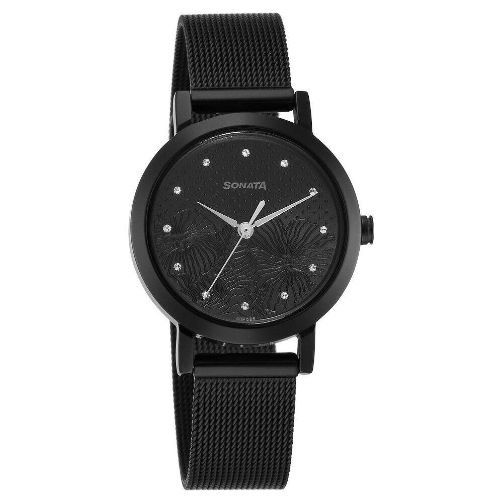 Midsize Sunray - Black Case/Black Dial – dakotawatch