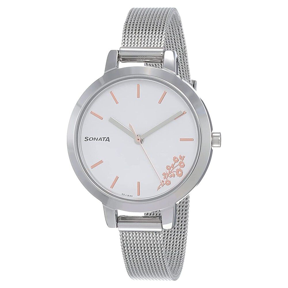 Buy Sonata 77108YM08 Watch in India I Swiss Time House