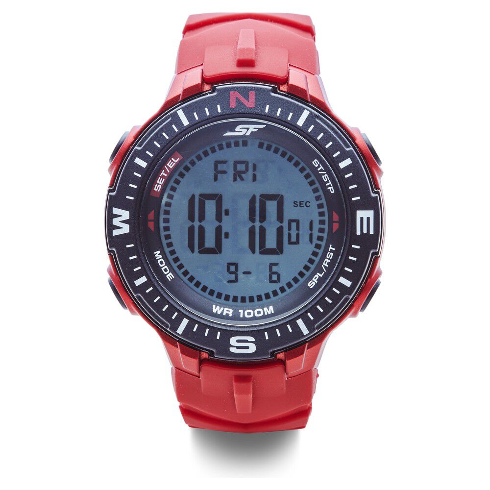Buy Sonata NM77030PP03 Black Dial Analog + Digital Watch for Men online
