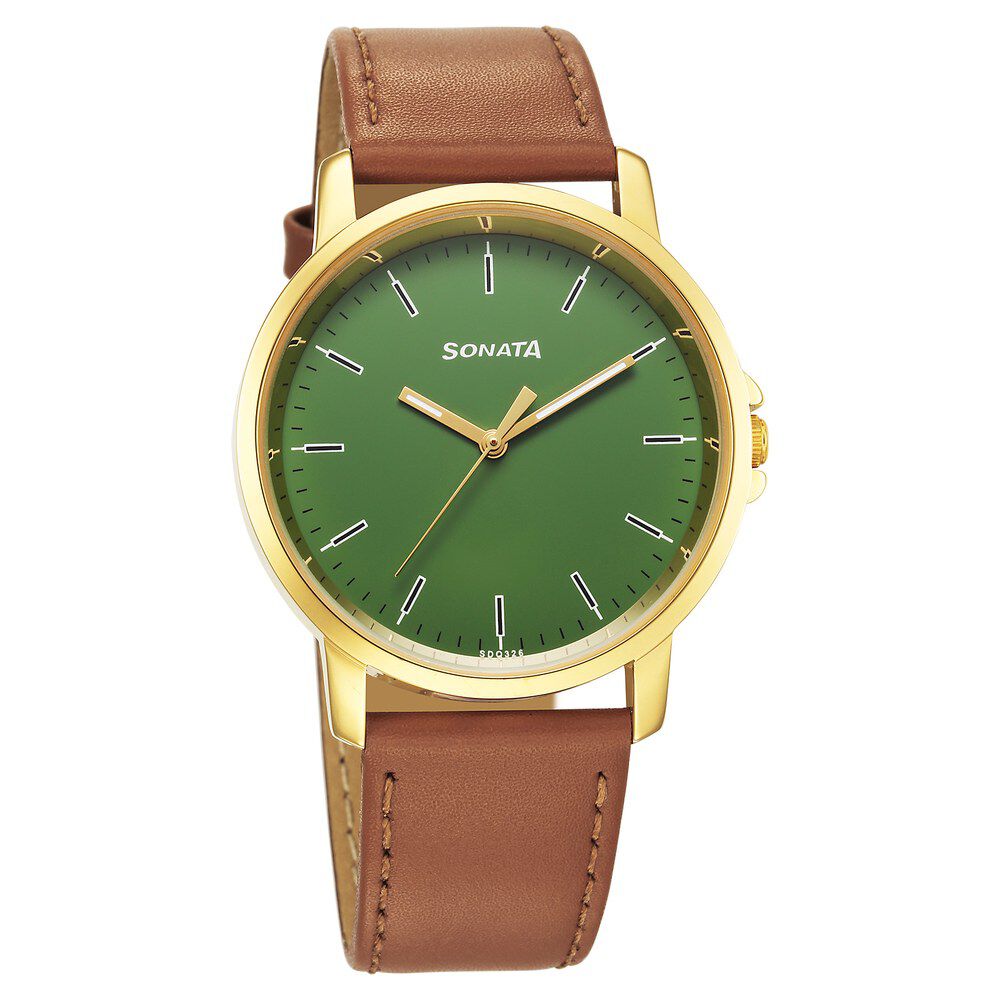 Buy GIORDANO Mens 43 mm Green Dial Metal Analog Watch - GD-50006-22 |  Shoppers Stop