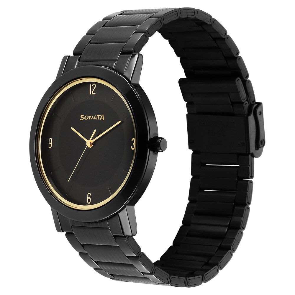 Buy Black Watches for Men by SONATA Online | Ajio.com