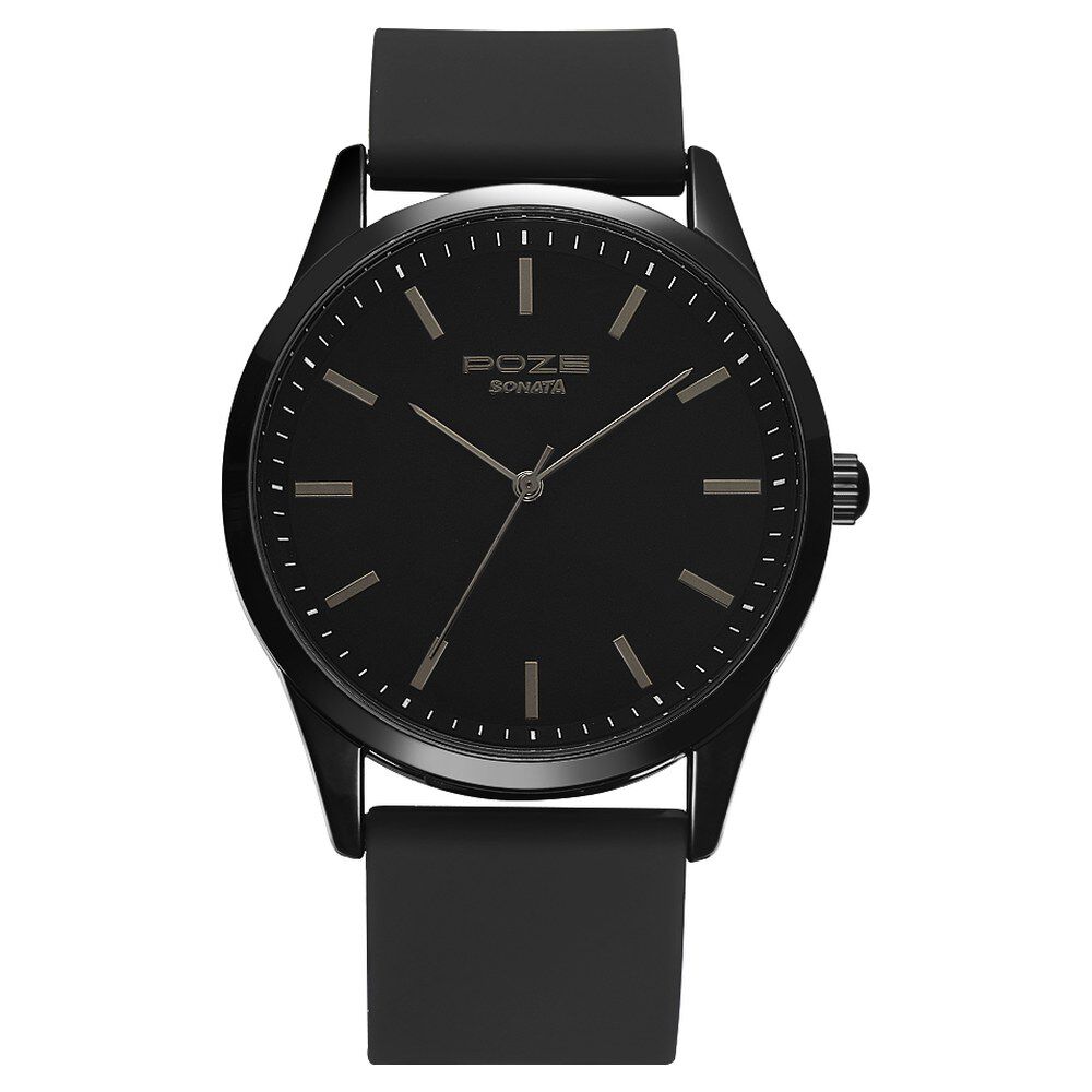Buy Online Sonata Splash Silver Dial Women Watch With Leather Strap -  8178sl01 | Titan