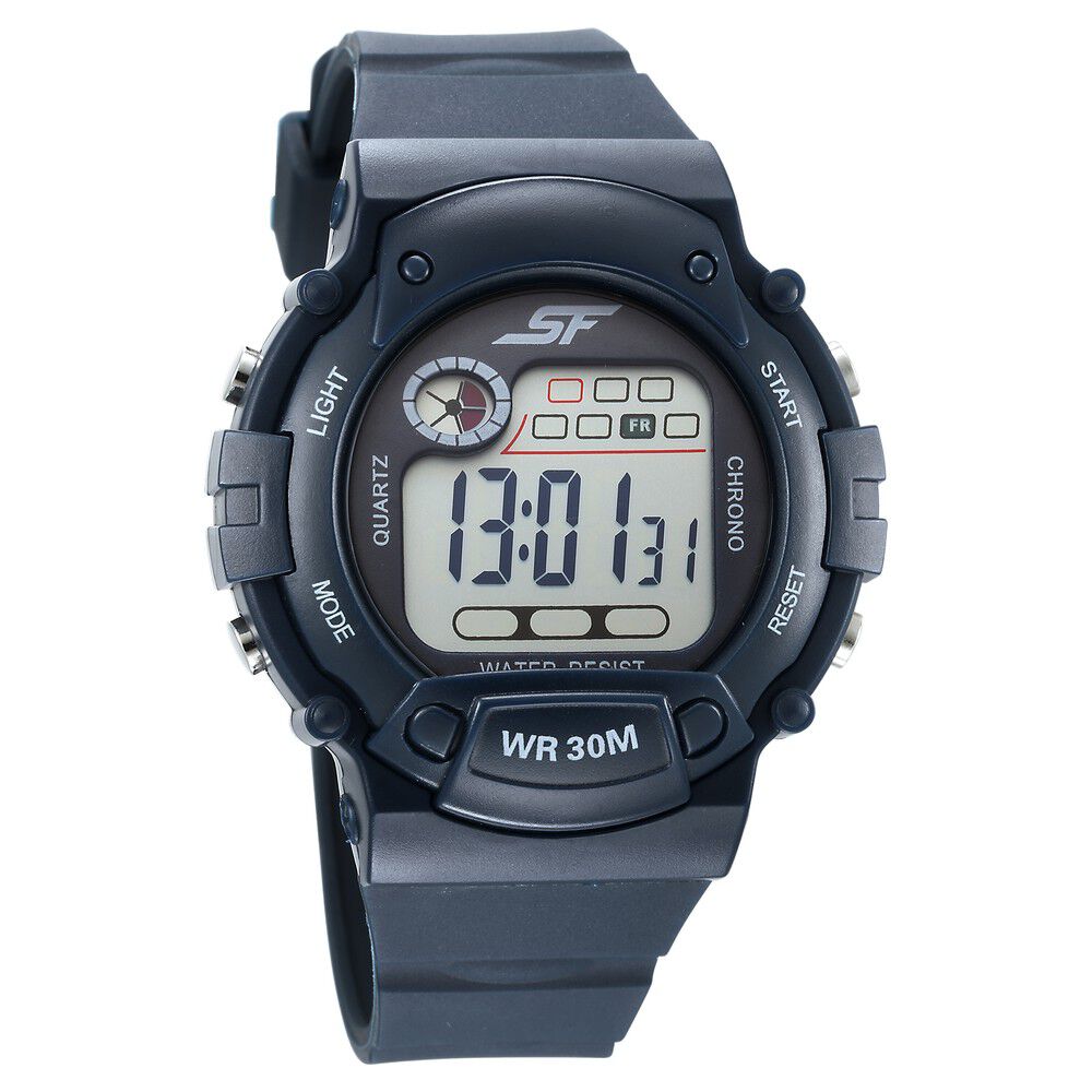 Buy Online SF Digital Dial Plastic Strap Watch for Men - nm77069pp01 | Titan