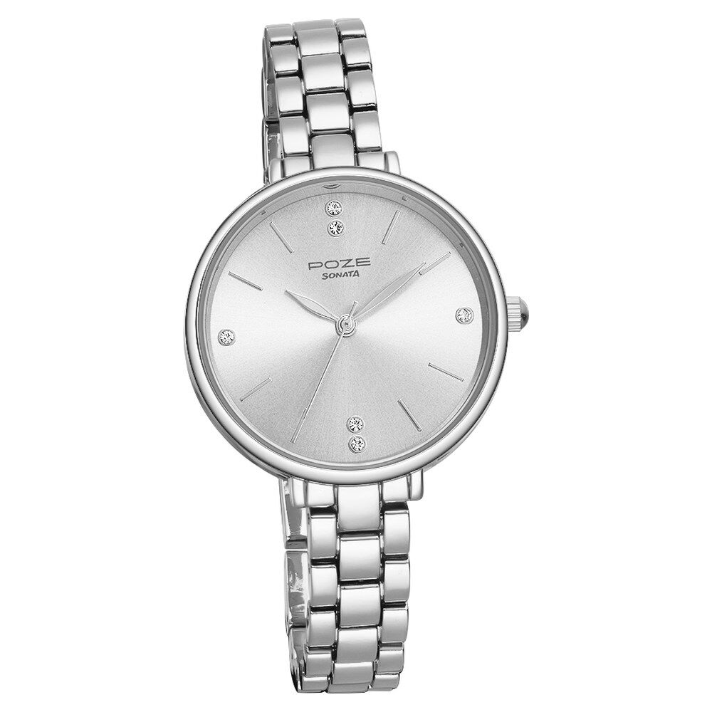 Minimalist Silver-tone Fossil Ladies Watch | Affordable Fossil Watches –  Vintage Radar