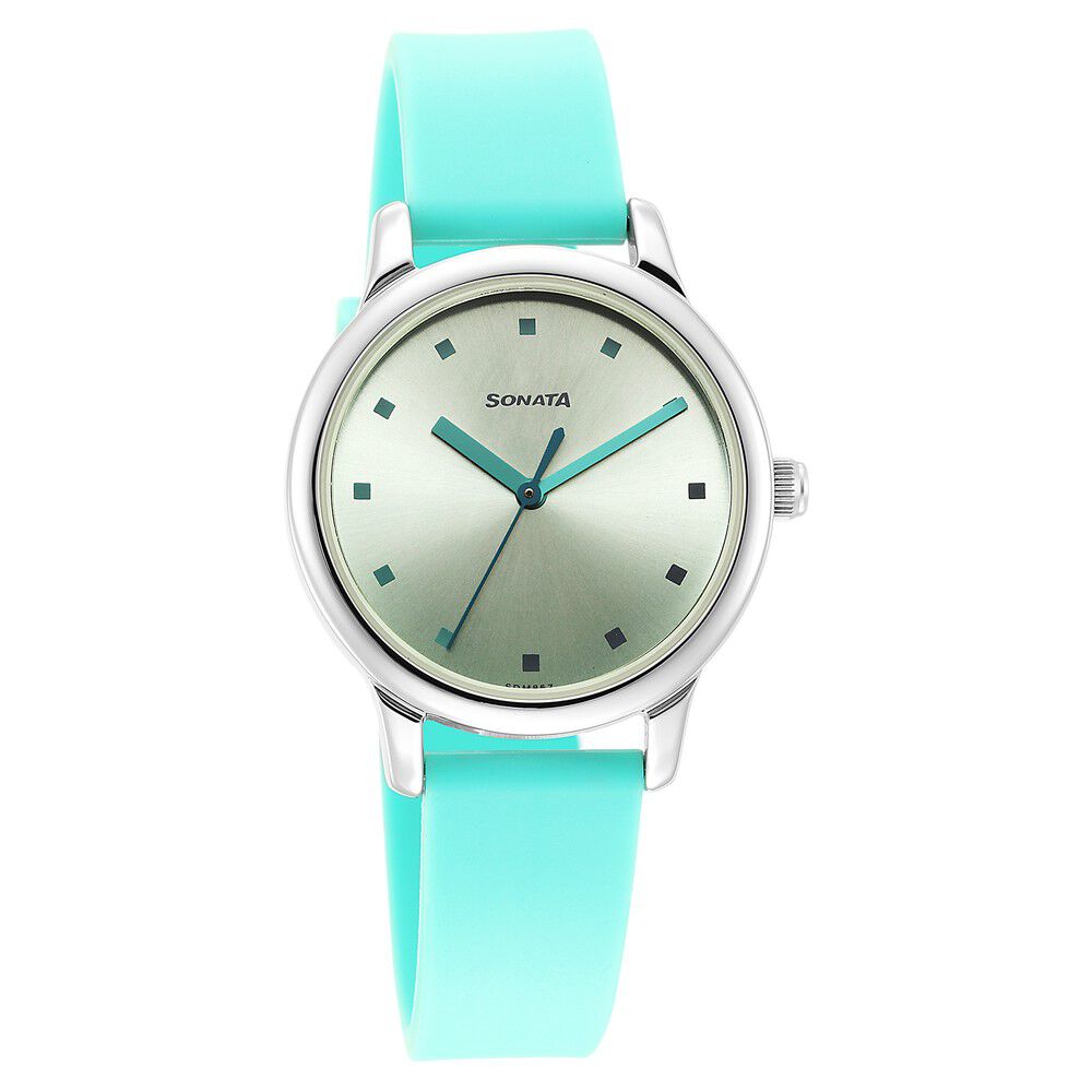 Shocknshop Green Dial Wrist Watch for Womens and Girls (Green Coloured Dial  & Strap) Analog Watch - For Women - Buy Shocknshop Green Dial Wrist Watch  for Womens and Girls (Green Coloured