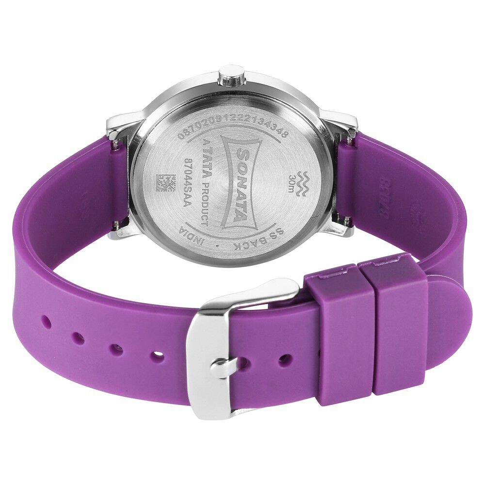 TITAN 95207QD01 Purple Glitz Purple Dial Metal & Plastic Strap Watch Women  Online at Best Price|watchbrand