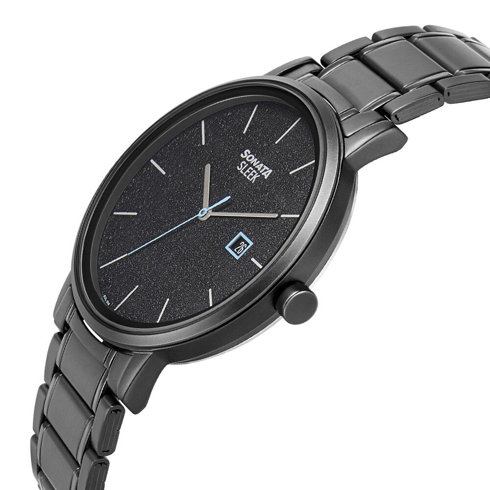 Buy Sonata NP7131SL05 Sleek Analog Watch for Men at Best Price @ Tata CLiQ