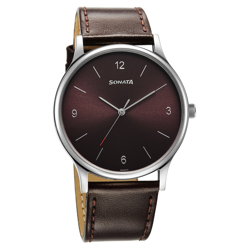 Buy KENNETH COLE Mens 44 mm Silver Dial Genuine Leather Strap Analogue Watch  - KCWGA2122703MN | Shoppers Stop