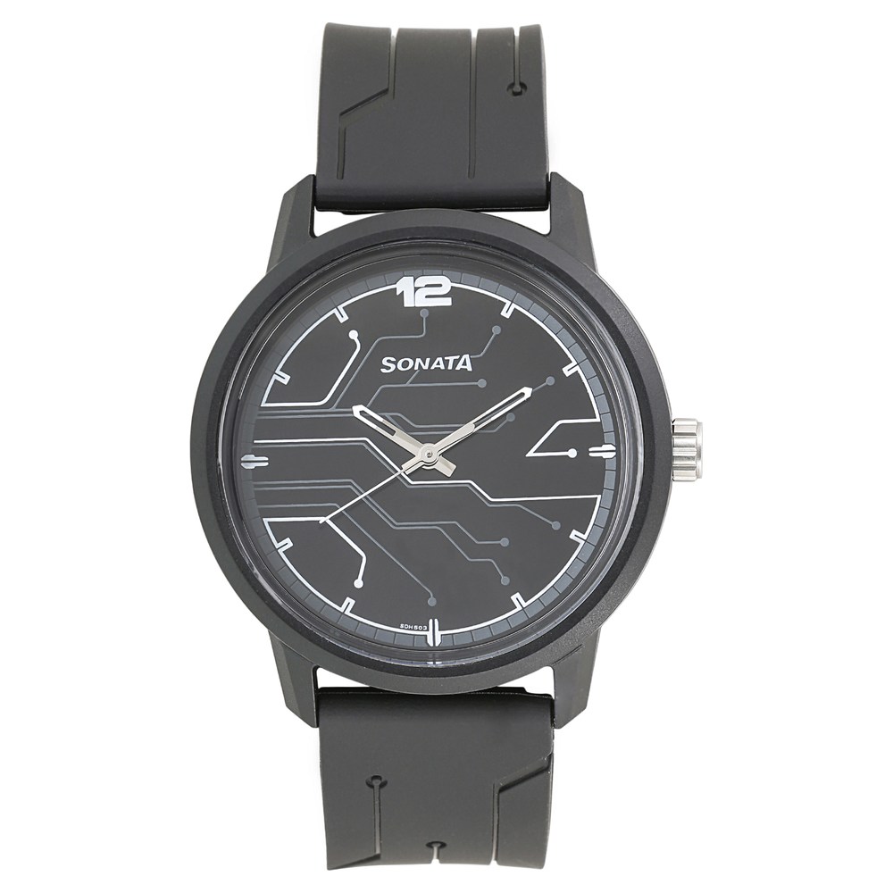 Analog Jainx Black Dial Day & Date Analogue Couple Watch JC451 at Rs 359 in  Delhi