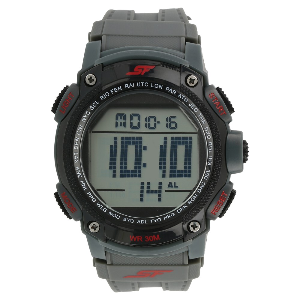 Sonata super fibre digital grey dial men's watch new arrivals